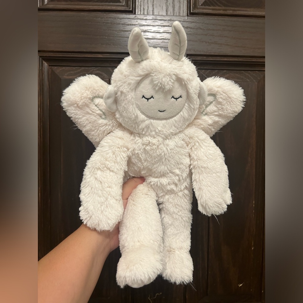 Slumberkins White Sprite Plush Emotional Wellness Grief Loss Moth RARE